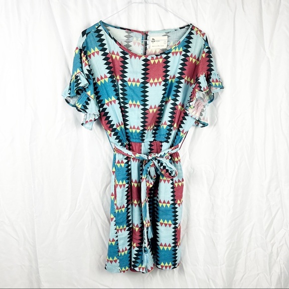Anthropologie Kopal Charvi Printed Romper - Picture 2 of 6